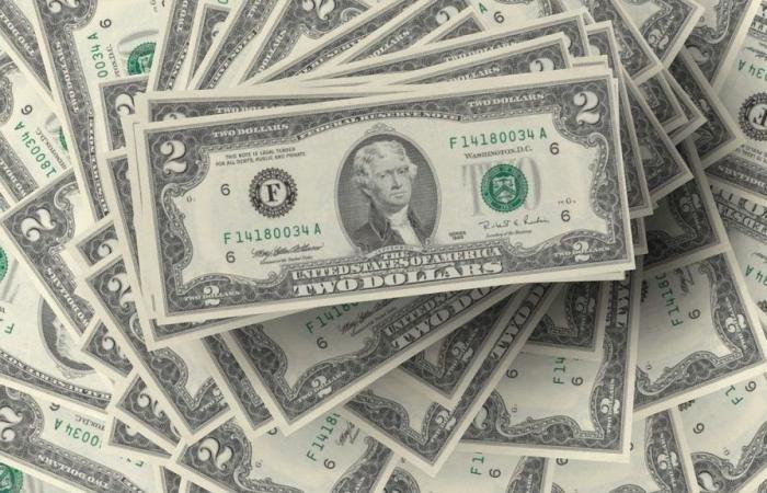 Der Dollar stieg stark an und schloss den Monat an der Grenze von 40 US-Dollar