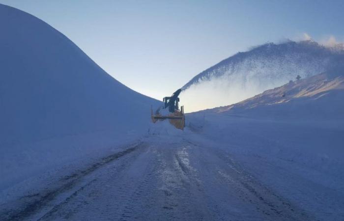 Neuquén unter Schnee: So geht es auf den Routen der Provinz zu Beginn des Wochenendes weiter