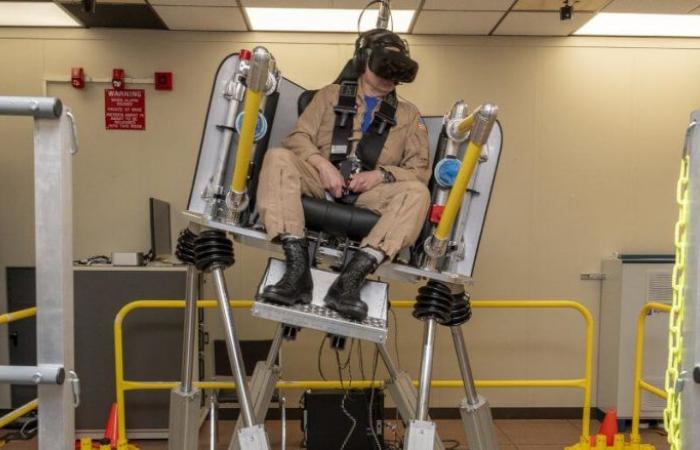 Die NASA untersucht das Passagiererlebnis von Flugtaxis in einem Flugsimulator