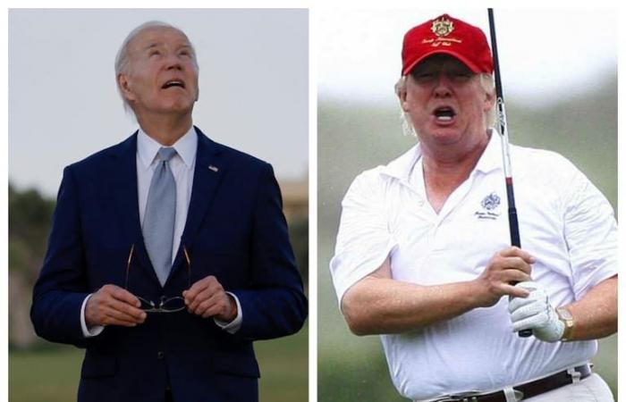 Nachdem Trump in der Debatte das Golf-Handicap übersprungen hatte, sandte er eine Botschaft an Biden: die Antwort des Demokraten