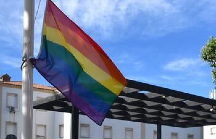 Feier zum Pride Day mit Konferenz und Hissen der Regenbogenfahne