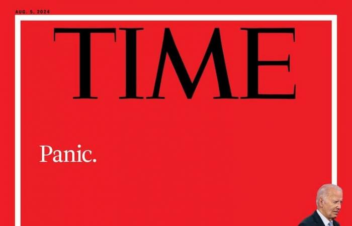 Die New York Times forderte Biden auf, seine Kandidatur zurückzunehmen, und Time veröffentlichte ein lapidares Cover