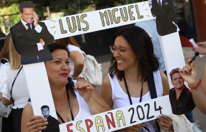 Luis Miguel begeistert sein Publikum in Los Califas
