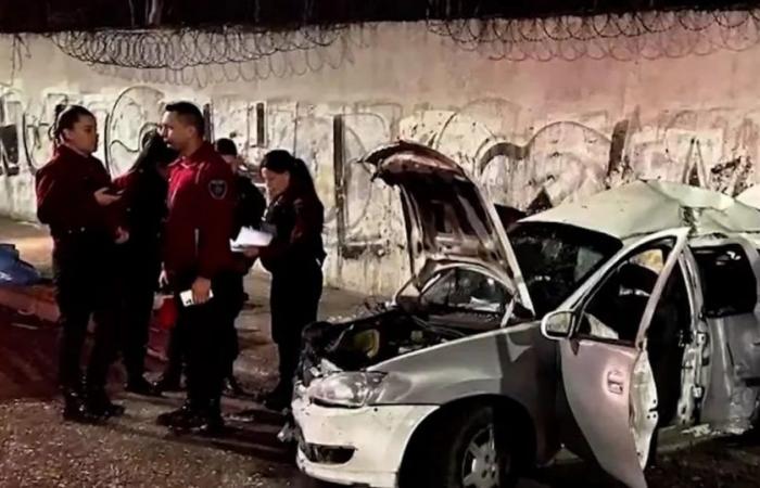 Tödlicher Unfall in Mataderos: ein Toter und zwei Verletzte