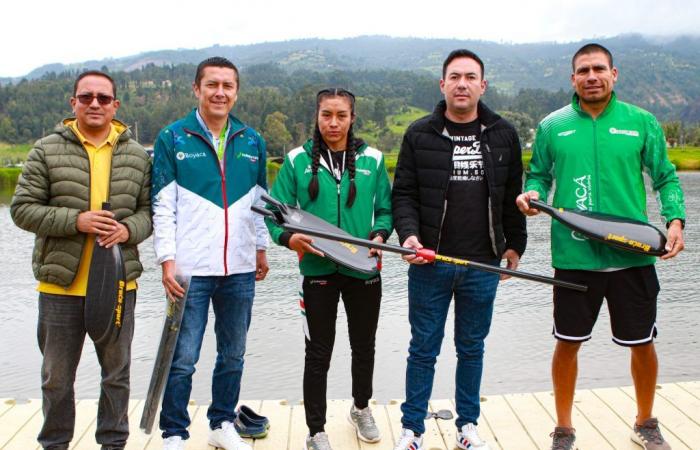 Indeportes liefert sportliche Umsetzung für die Boyacá Canoeing League