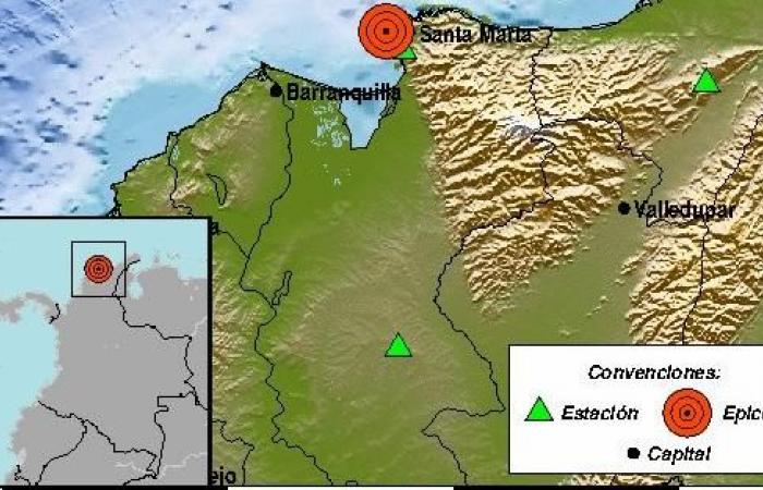 Sie melden an diesem Freitag vier Erdbeben im Land, eines davon in Magdalena