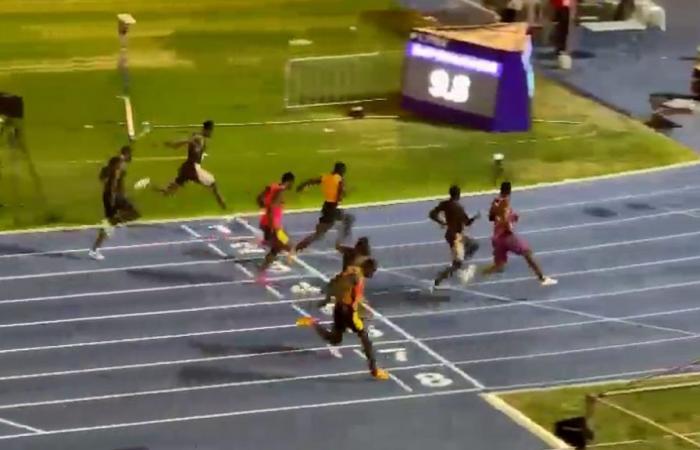 Kishane Thompson läuft in 9,77 und strebt in Paris Gold über 100 Meter an