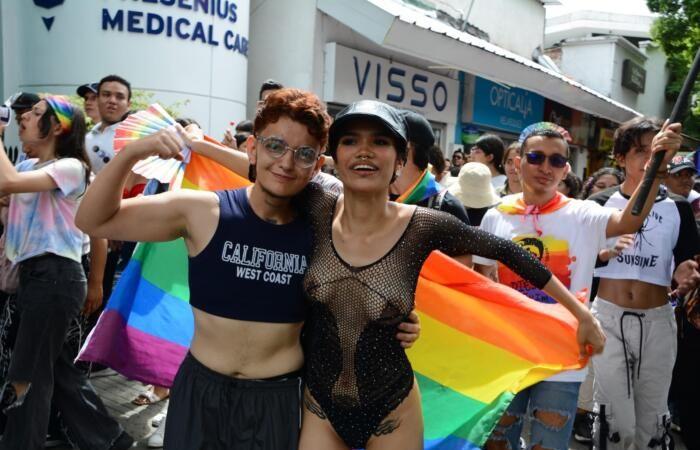 Neiva schloss sich dem Marsch für LGTBIQ+-Stolz an • La Nación