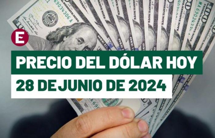 Preis des Dollars heute, 28. Juni 2024, wie hoch ist der Wechselkurs in Banken in Mexiko?