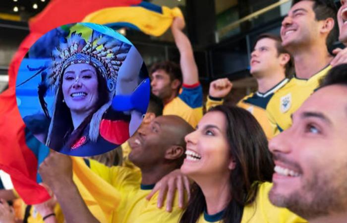 Frau geht viral, als sie mitten im Spiel Kolumbien gegen Costa Rica nach einem Partner sucht: „Ich suche einen Freund mit Papieren“