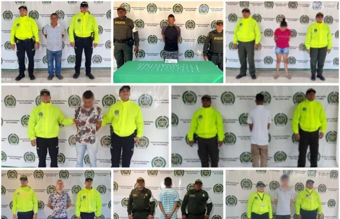 Bei der Operation „Medusa“ wurden acht Gefangene in Neiva • La Nación zurückgelassen