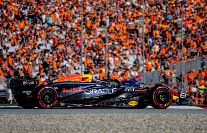 F1: Max Verstappen nutzte den McLaren-Kampf und gewann das Sprintrennen in Österreich :: Olé