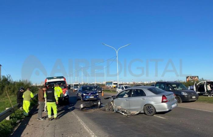 Dreifachunfall auf dem Rosario Highway