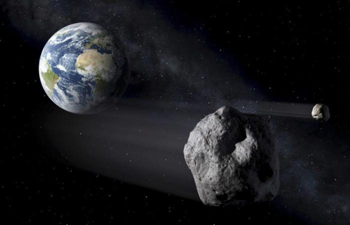 Am Samstag wird ein Asteroid an der Erde vorbeifliegen. So können Sie es sehen