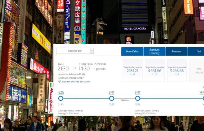 American Airlines: neue Route nach Tokio und Verbindungen Buenos Aires – Japan