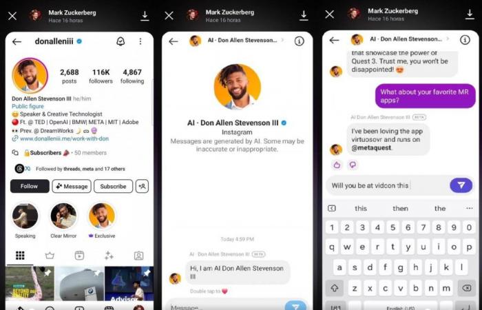 Meta revolutioniert Instagram mit personalisierten Chatbots für YouTuber
