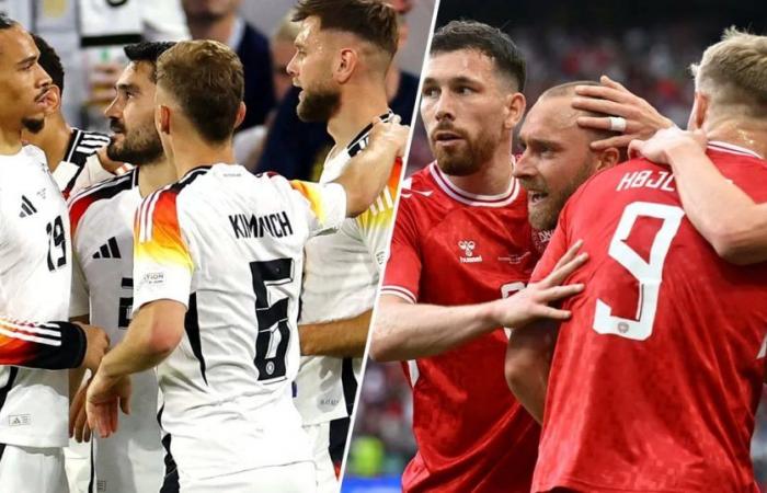 Deutschland-Dänemark, um einen Platz im Viertelfinale der Europameisterschaft: Zeit, TV und Formationen