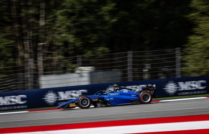 Colapinto verzögerte sich im österreichischen FIA-F2-Sprint