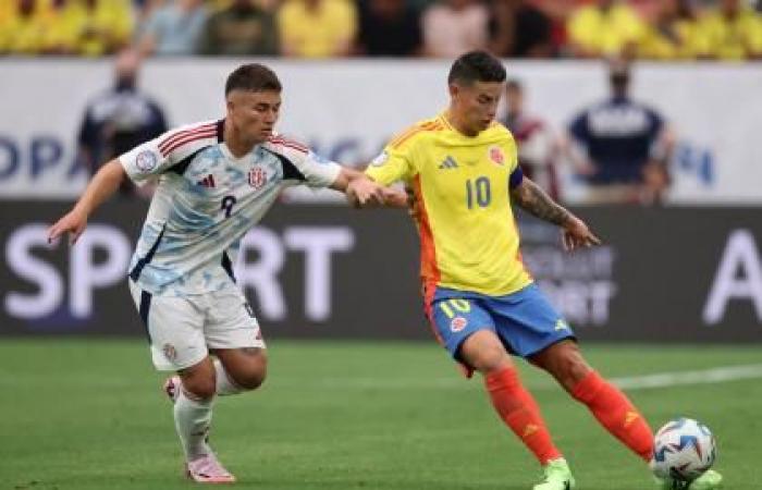 Ein Assist im Pocket: So schlug sich James Rodríguez gegen Costa Rica | Kolumbien-Auswahl