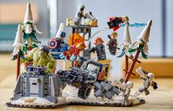 Mit dem neuen Lego Avengers-Set können Sie eine der coolsten Aufnahmen in der Geschichte des MCU nachstellen