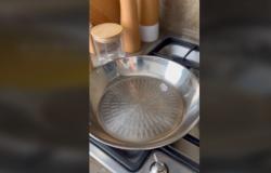 Nichtdurchführen des Wassertropfentests und andere Fehler beim Kochen in einer Edelstahlpfanne
