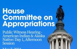 AUDIO: Öffentliche Zeugenanhörung der Indianer und Ureinwohner Alaskas: Tag 1, Nachmittagssitzung