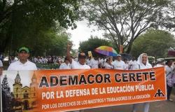 Lehrer kündigen einen neuen Streiktag in Córdoba an