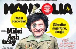 Auf dem Cover einer spanischen Satirezeitschrift wurde Javier Milei als Franco-Soldat dargestellt