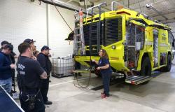 Neues Feuerwehrauto soll Flughafen bedienen | Nachrichten, Sport, Jobs