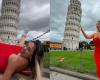 „Warum sexualisieren Sie alles?“ Naya Fácil war voller Kritik, nachdem sie ein gewagtes Foto am Turm von Pisa – Publimetro Chile – gemacht hatte