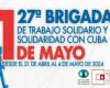 Radio Havanna Kuba | Am 17. Mai wird die Internationale Brigade für Freiwilligenarbeit und Solidarität mit Kuba Cienfuegos besuchen
