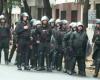 Spannungen im UTA-Hauptquartier: Die Stadtpolizei räumte einen Protest von Busfahrern ab
