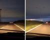 Video: Auf der westlichen Umgehungsstraße von Santa Fe herrscht fast völlige Dunkelheit