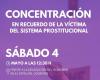 Feministinnen aus La Rioja und Kirké rufen ein Jahr nach dem Tod einer Frau in der Prostitution zu einer Kundgebung auf