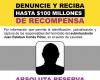 Sie identifizierten diejenigen, die mit der Ermordung eines Polizisten in Medellín in Verbindung stehen; Sie bieten eine Belohnung von 100 Millionen