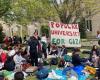 Demonstranten der Princeton-Universität wegen Sitzstreiks im Gazastreifen festgenommen