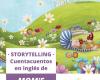 Geschichtenerzählen auf Englisch aus dem Buch „Mom’s Dresses“