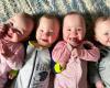 Sie waren auf der Suche nach einem kleinen Bruder für ihre Tochter und es kamen Vierlinge zur Welt: zwei eineiige Zwillingspaare