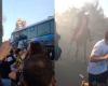 Vorfälle zwischen der Polizei und den Fans von Rosario Central vor dem Spiel gegen Atlético Minerio