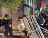 125 pro-palästinensische Aktivisten wurden verhaftet, weil sie an der Universität Amsterdam jüdische Studenten mit Stöcken angegriffen hatten