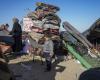 Palästinenser fliehen vor dem Chaos in Rafah, nachdem Israel die Kontrolle über den Grenzübergang übernommen hat