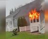 Einsatzkräfte kämpfen gegen Hausbrand in Duxbury, der möglicherweise durch einen Blitzschlag ausgelöst wurde – Boston News, Wetter, Sport