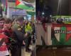 Palestino wurde in Bogotá für das Spiel gegen Millonarios – Publimetro Colombia emotional empfangen