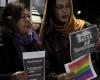 „Sie wurden getötet, weil sie Lesben waren“, das war der Akt gegen Gewalt gegen die LGBTI+-Gemeinschaft in Neuquén