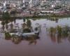 Überschwemmung des Uruguay-Flusses in Entre Ríos: In Pueblo Liebig stand eine Strecke unter Wasser und zwang zur Unterbrechung des Unterrichts
