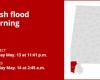 Sturzflutwarnung für Mobile County bis Dienstag 2:45 Uhr