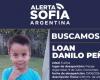 Sofía alarmiert Loan, den 5-jährigen Jungen, der in Corrientes verschwunden ist