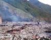 Mann verbrannte nach einem verheerenden Hausbrand in Salgar, Antioquia