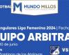 Luisa Martínez wird die Richterin von Llaneros gegen Millonarios in Yopal sein