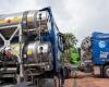 Ecopetrol begann mit dem Transport von Öl in Sattelzugmaschinen, die mit Flüssigerdgas betrieben werden